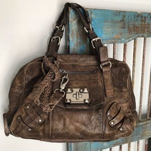 Brown Leather Juicy Couture Purse